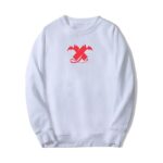 Colby Devil X White Sweatshirt Colby Devil X White Sweatshirt
