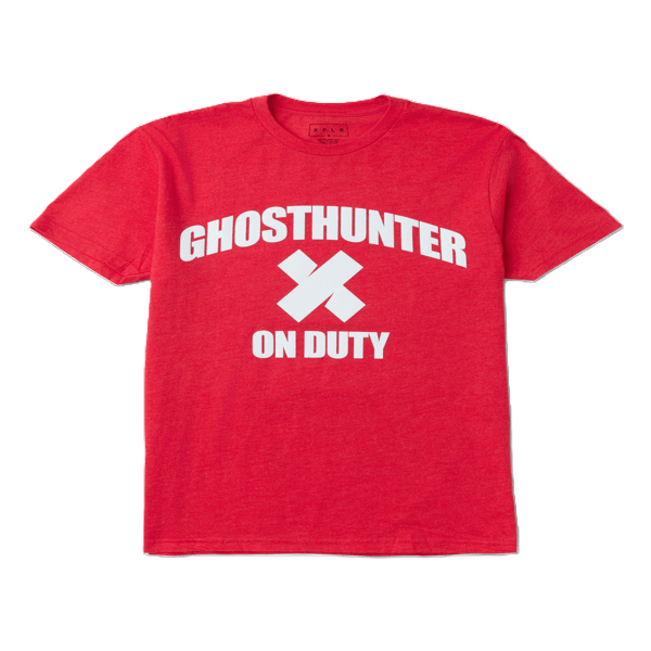Ghost-Hunter-Tee-Red Ghost Hunter Tee Red - Image 1