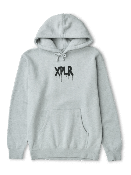 XPLR Lobotomy Grey Hoodie